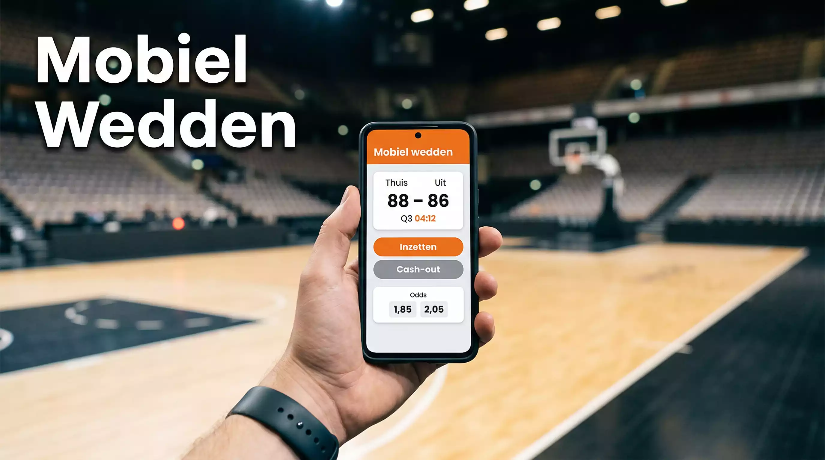 NBA wedden via mobiel smartphone